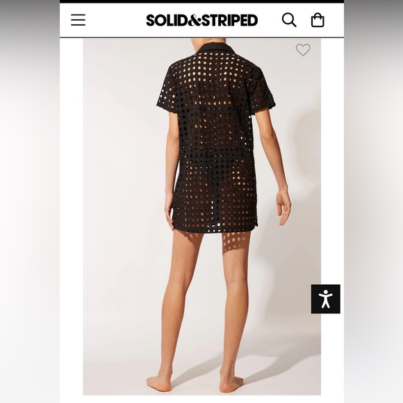 Solid & Striped THE EYELET CABANA DRESS - Picture 3 of 4